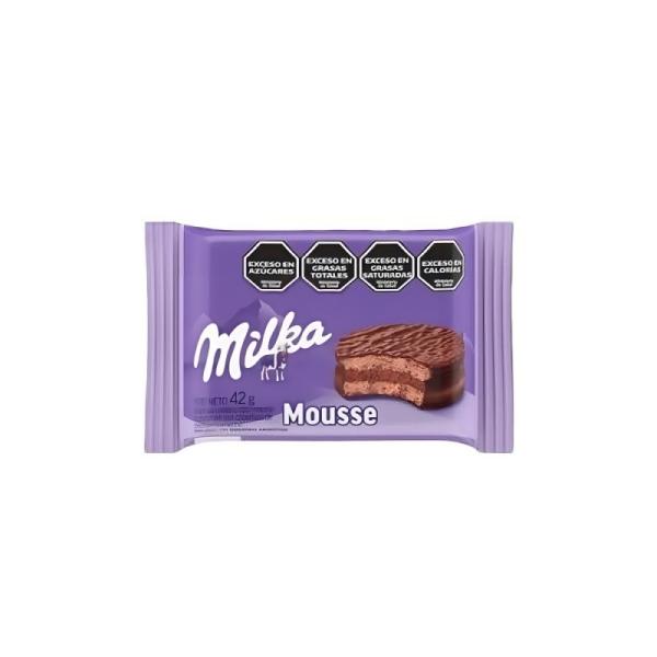 Alfajor Milka Mousse de Chocolate con Leche por 42 grs.