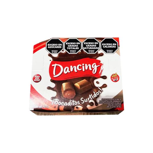Bombon Dancing con Leche Surtidos por 50 unid. por 8,5 grs.