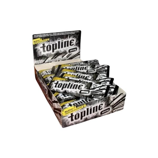 Chicles Top Line Strong Sin Azúcar por 20 unid. por 6.7 grs.