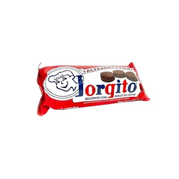 Alfajorcitos Jorgito Negros por 6 unidades de 25 gramos