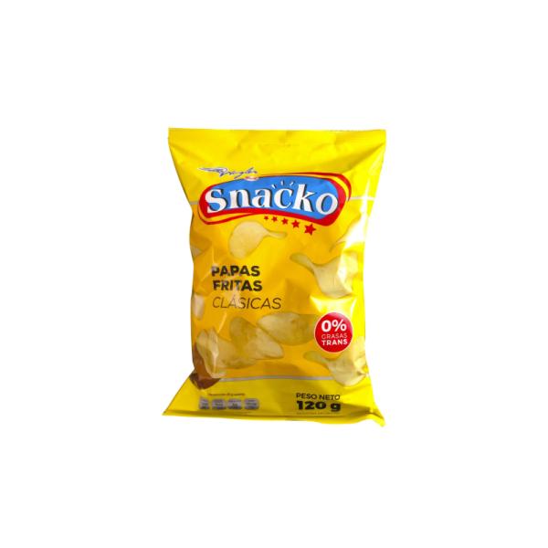 Papas Fritas Snacko por 120 grs.