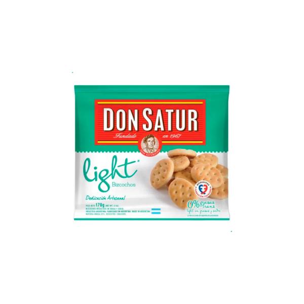 Bizcochos Don Satur Light por 170 grs.