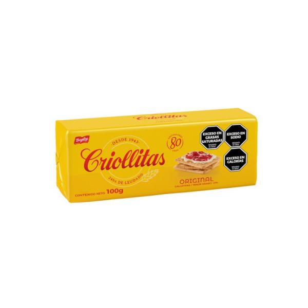 Galletas Criollitas por 100 grs.