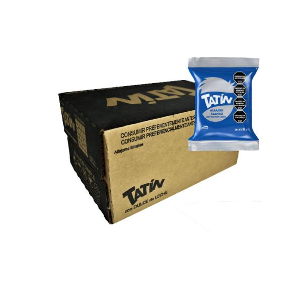 Alfajor Tatin Blanco Simple por 56 unid. por 33 grs.