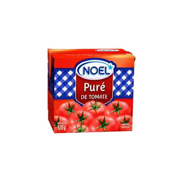 Puré de Tomate Noel Tetra por 520 grs.