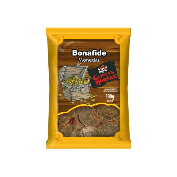 Monedas De Chocolate Con Leche por 500 grs.