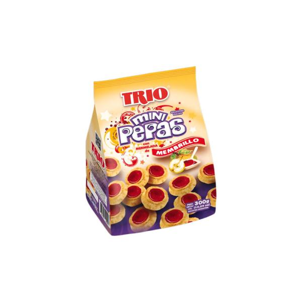 Galletas Trio Mini Pepas por 300 grs.