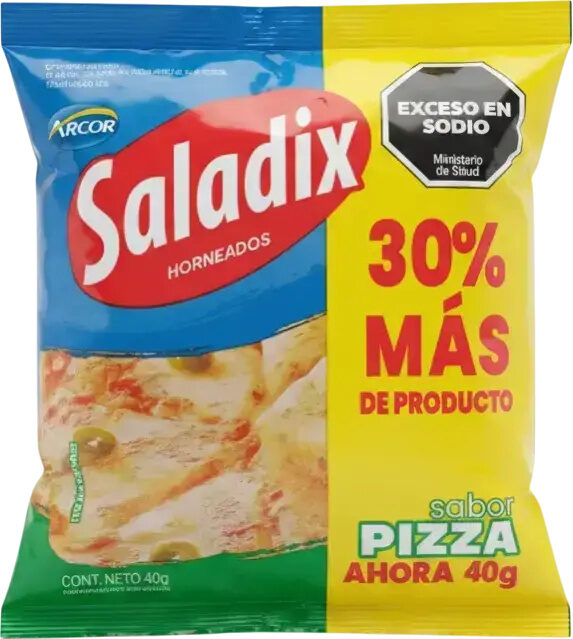 Galletas Saladix Pizza por 6 unidades por 40 gramos