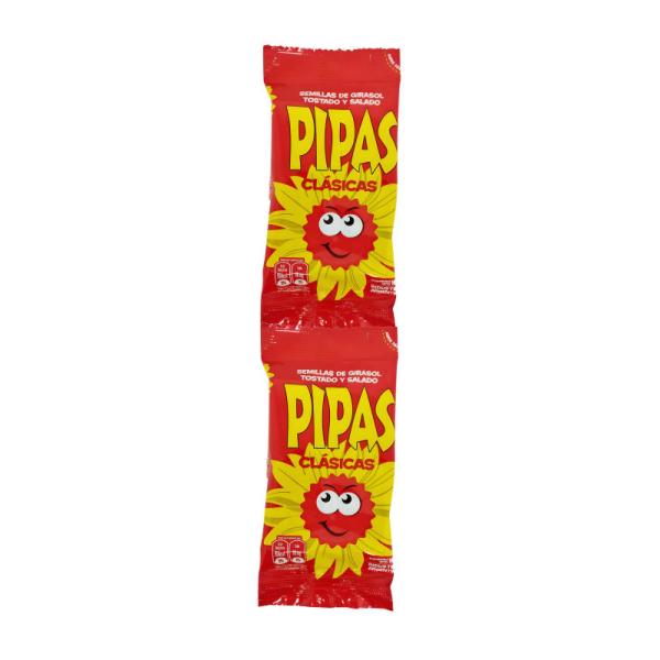 Semillas Pipas con Cascara Tira por 10 unid. por 18 grs.